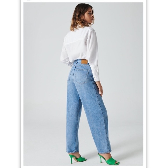 Aritzia Denim Forum Mia Jean Size 29 NWT High Rise Curve - Picture 2 of 16